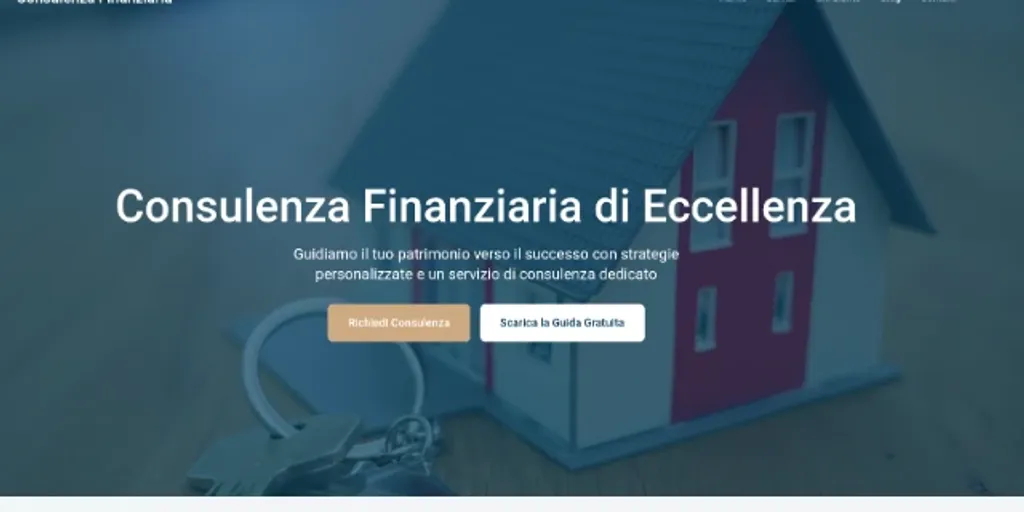 Fincance consulting portfolio