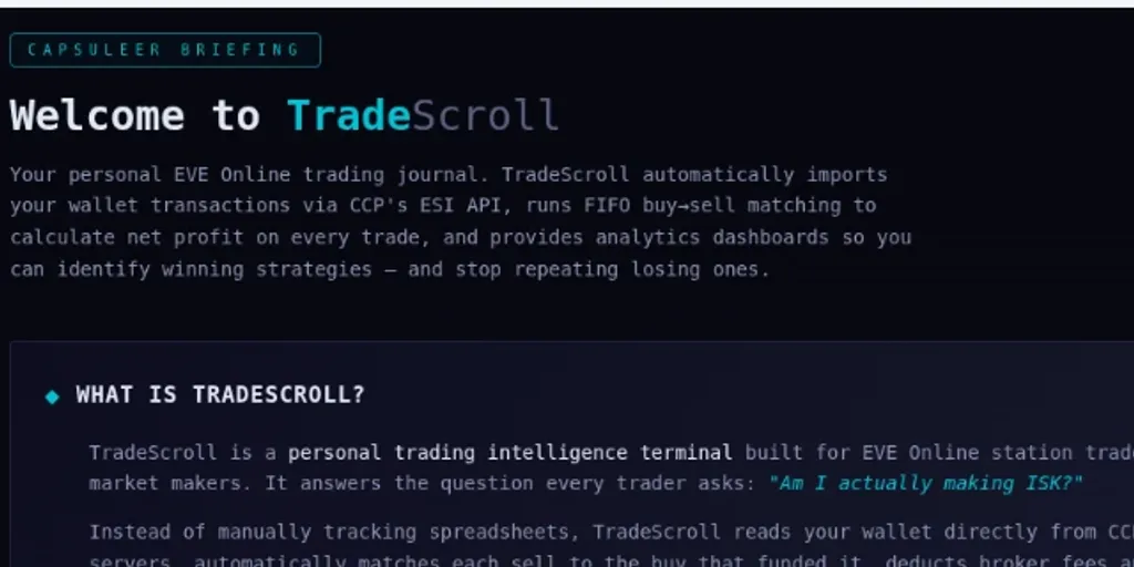 TradeScroll